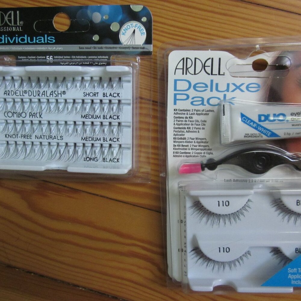 Ardell Combo Deluxe Pack Duo Glue Lash Applicator Plus Individual Lash Set